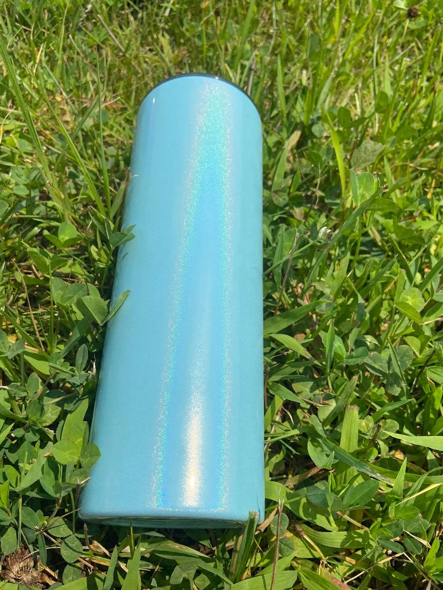 Holographic color change 20oz Tapered double walled steel tumbler, Ready to ship, sublimation, color change, custom RTS Handmadeohio