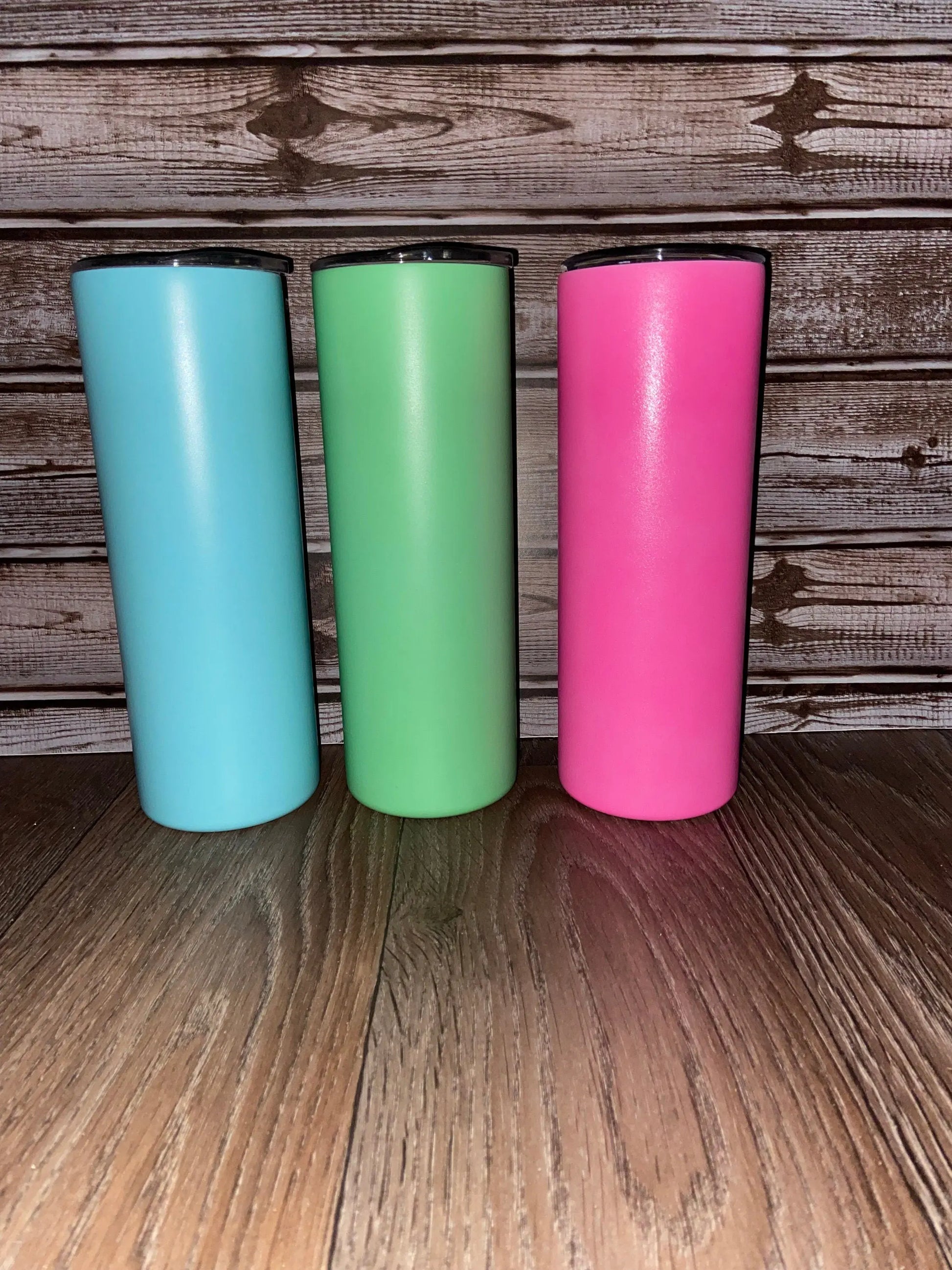 Glow in the Dark Color Changing 20oz Steel Tumbler Handmadeohio