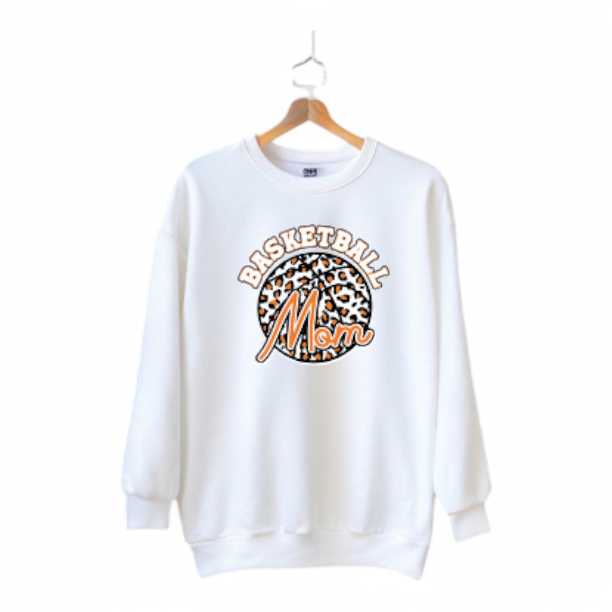 Custom Basketball Mom Sweatshirt: Personalized Game Day Apparel