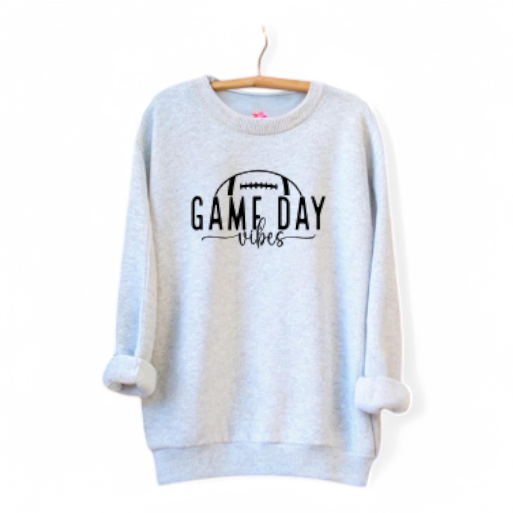 Custom Game day Mom Sweatshirt | Personalized Team Colors Hoodie | Mom Gift Sports Apparel
