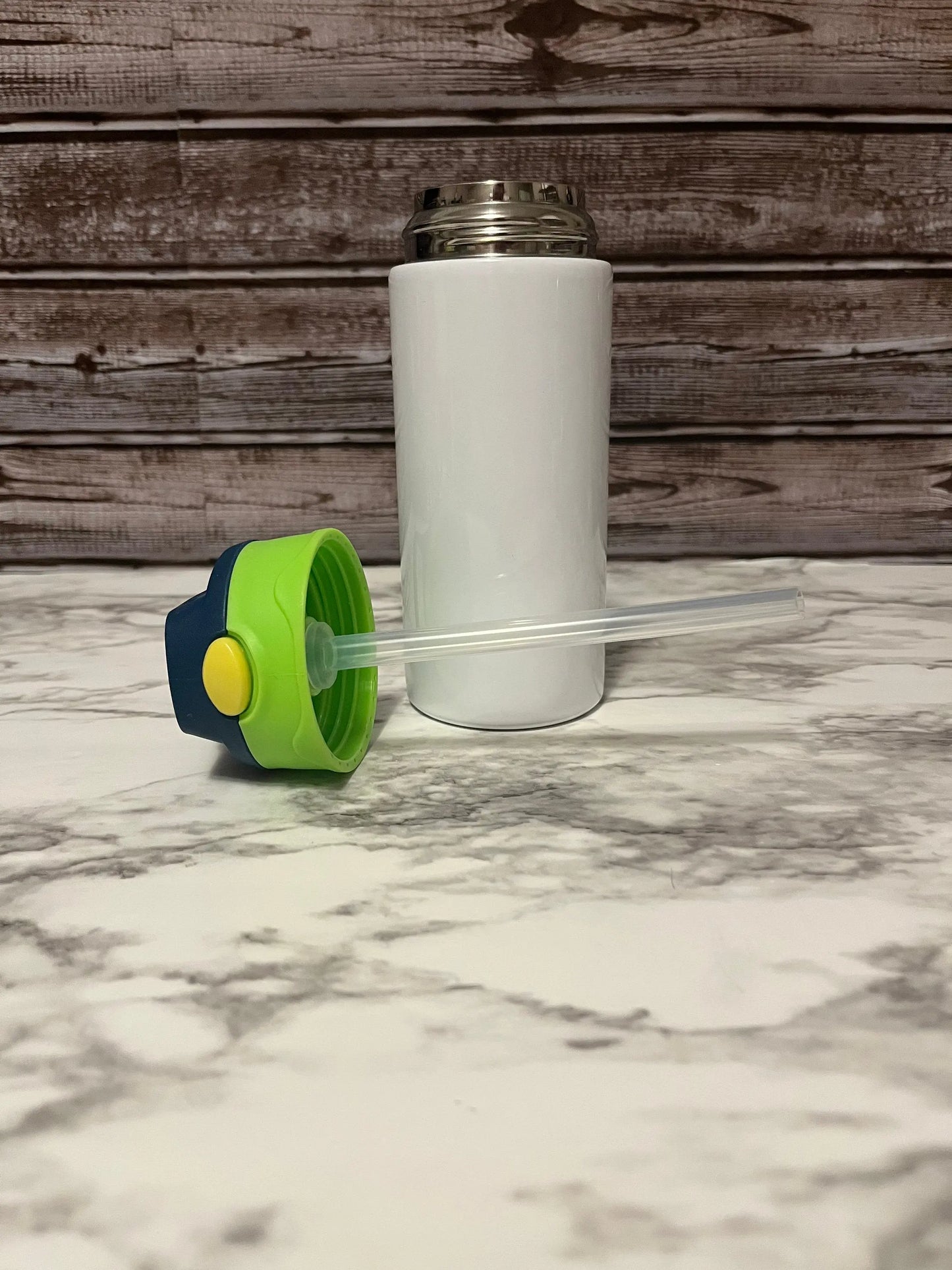 12oz Kids Steel Tumbler: Double Walled, Sublimation Ready Handmadeohio