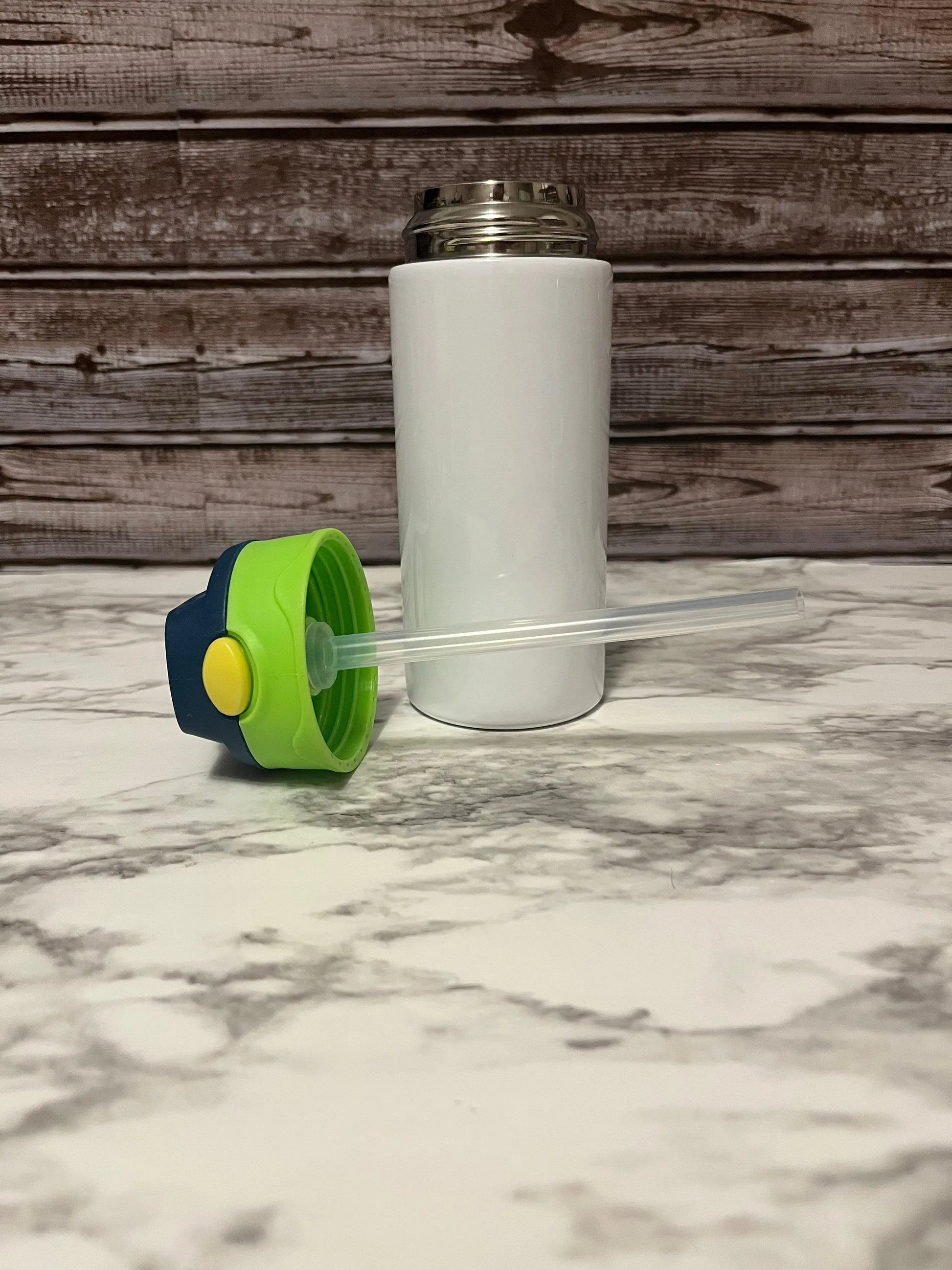 12oz Kids Steel Tumbler: Double Walled, Sublimation Ready Handmadeohio