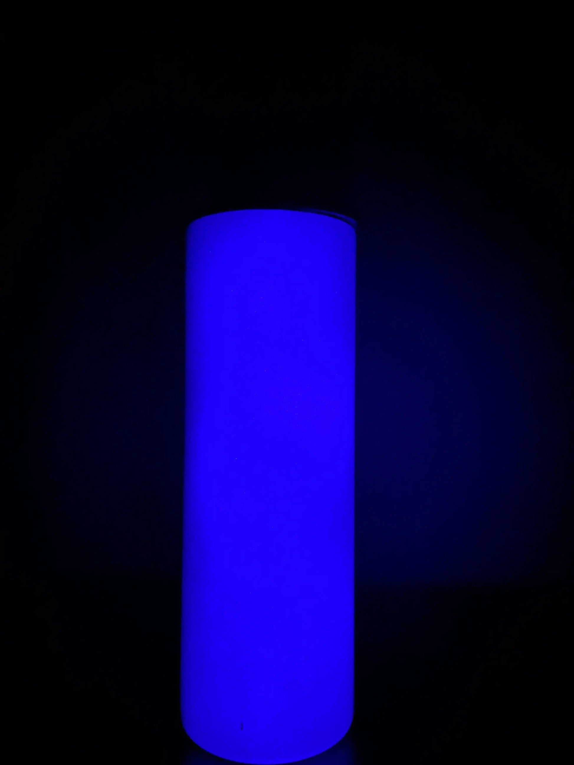 Glow in the Dark Tumbler: Color Changing 20oz Steel Cup Handmadeohio