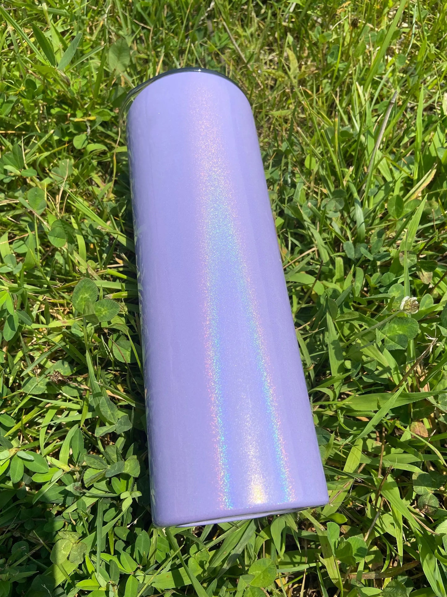 Holographic color change 20oz Tapered double walled steel tumbler, Ready to ship, sublimation, color change, custom RTS Handmadeohio