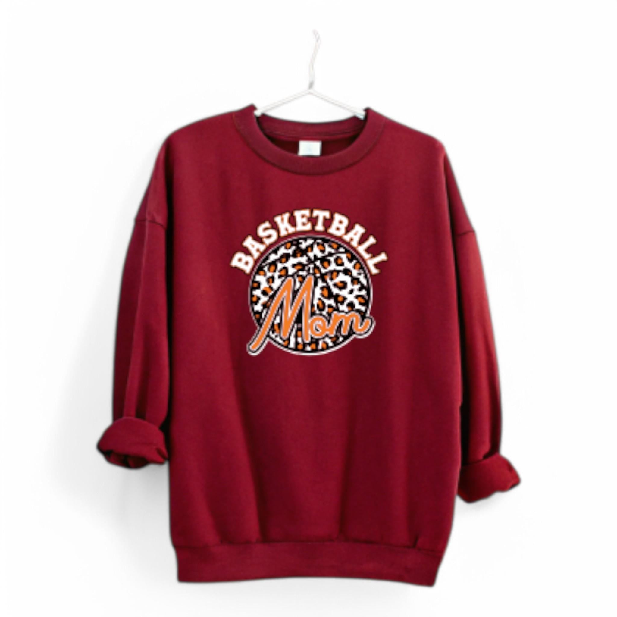 Custom Basketball Mom Sweatshirt: Personalized Game Day Apparel