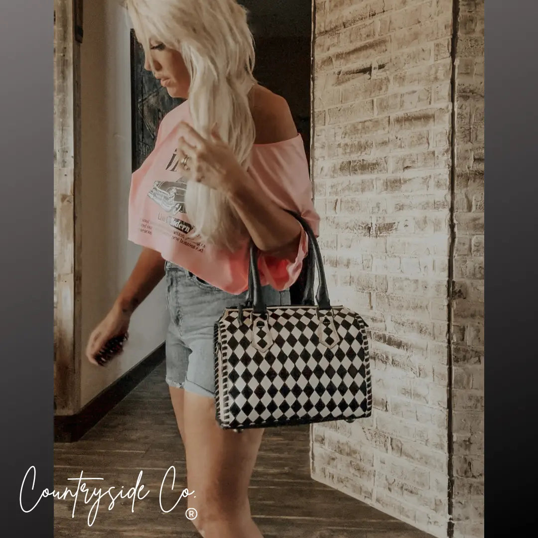Bailey Checkered Speedy Bag Countryside Co.