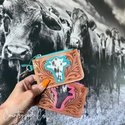 Countryside Cattle Co. Leather Pouch, Wallet Countryside Co.