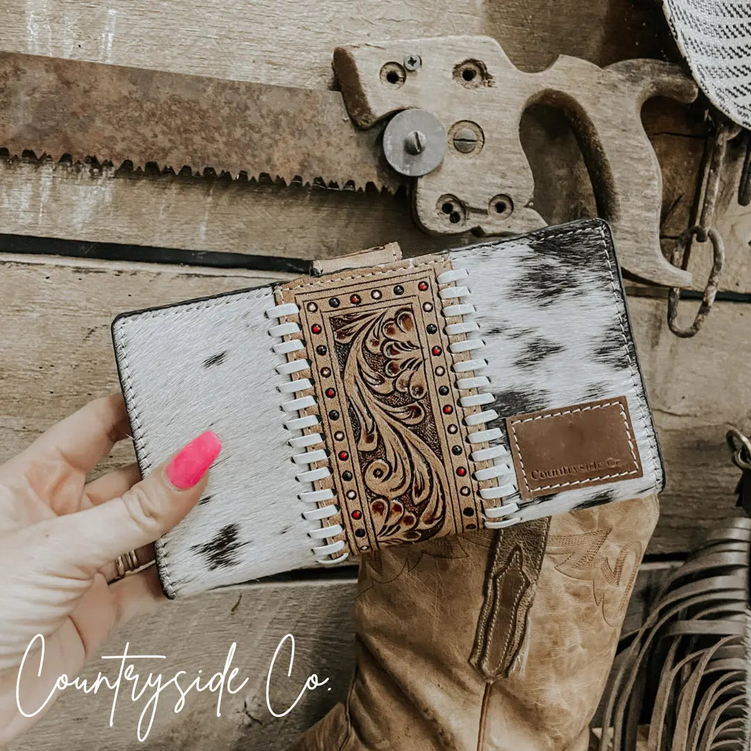 The Gambler Cowhide Wallet Countryside Co.