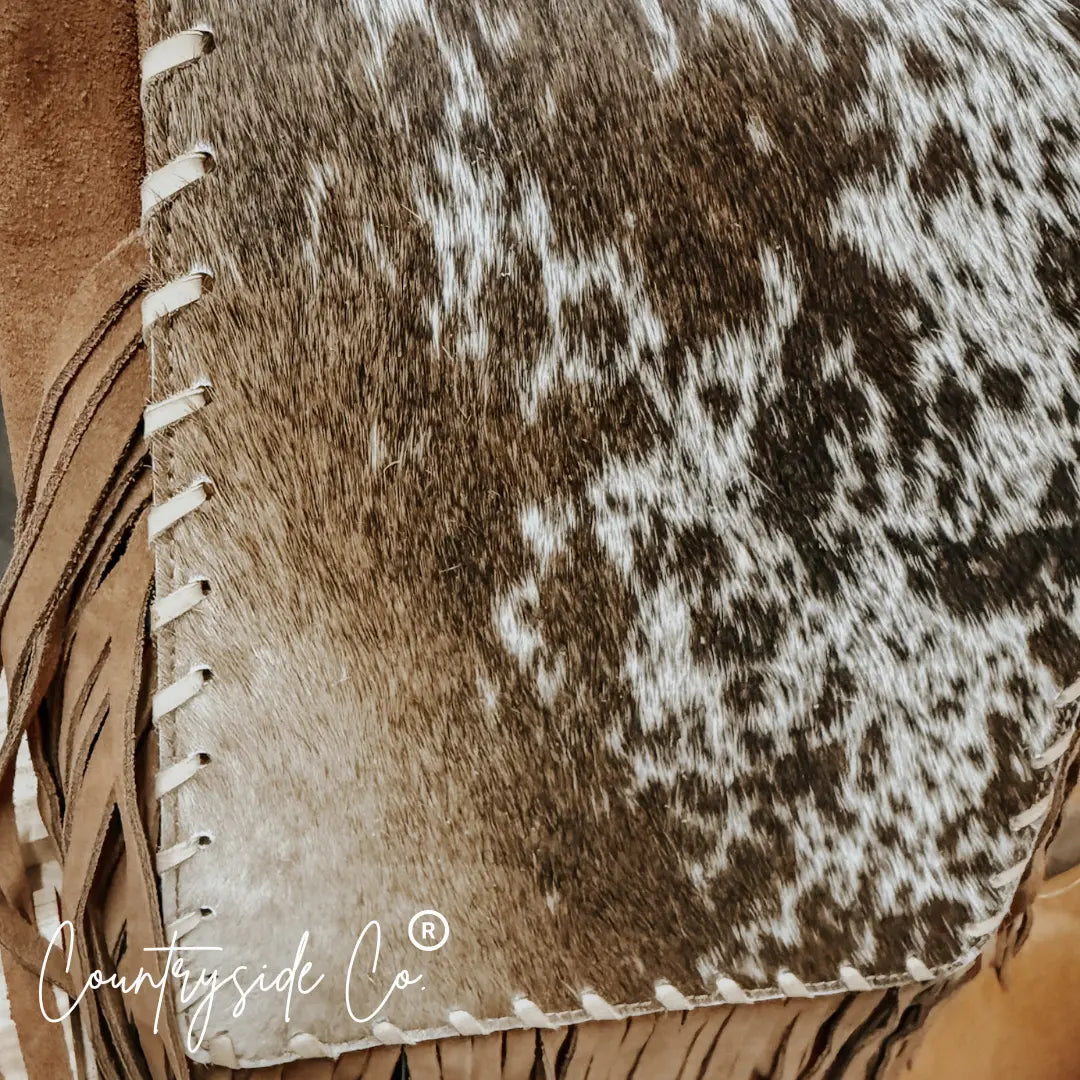 Bessie Cowhide Western Purse Countryside Co.