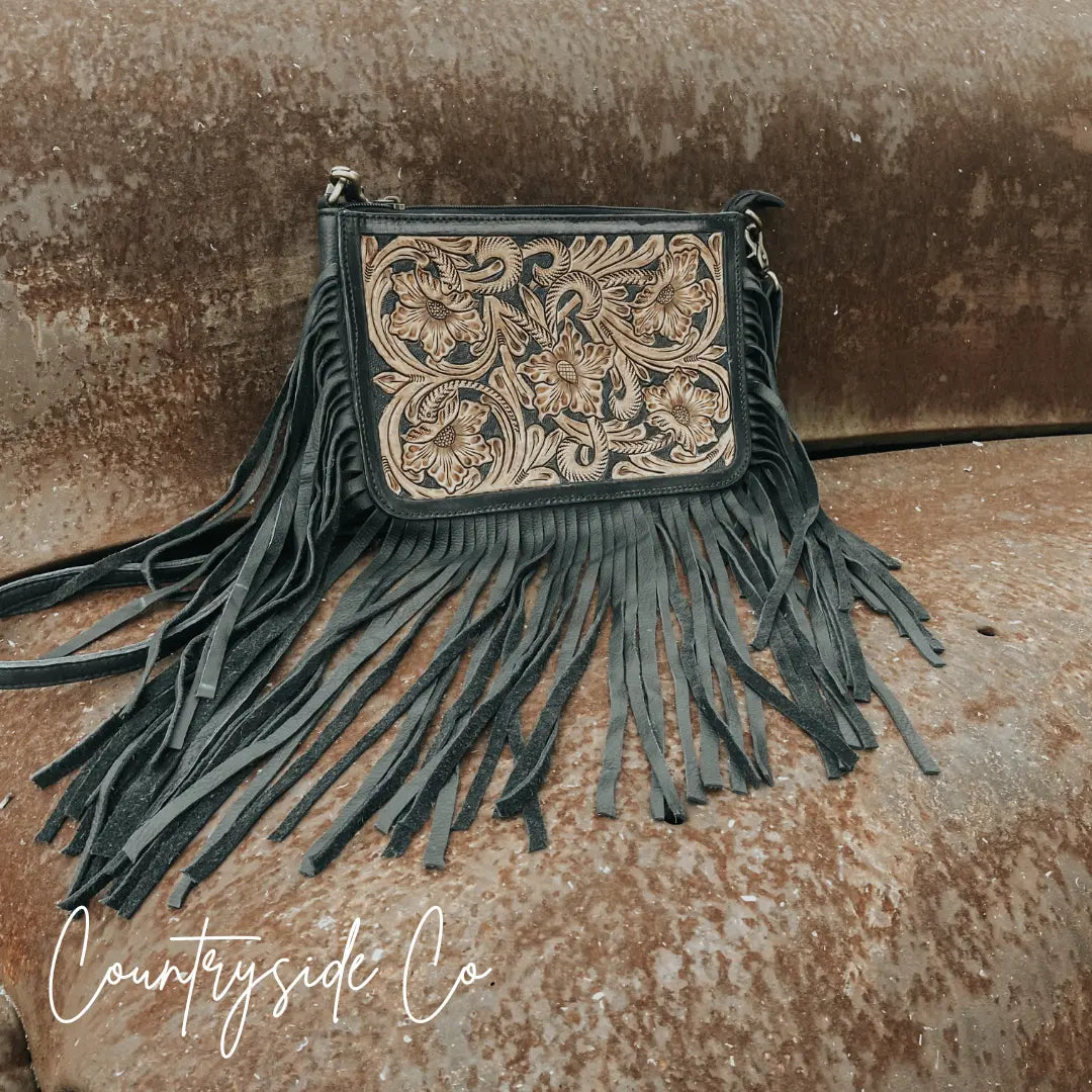 Rio Grande Tooled Leather Purse by Countryside Co. Countryside Co.