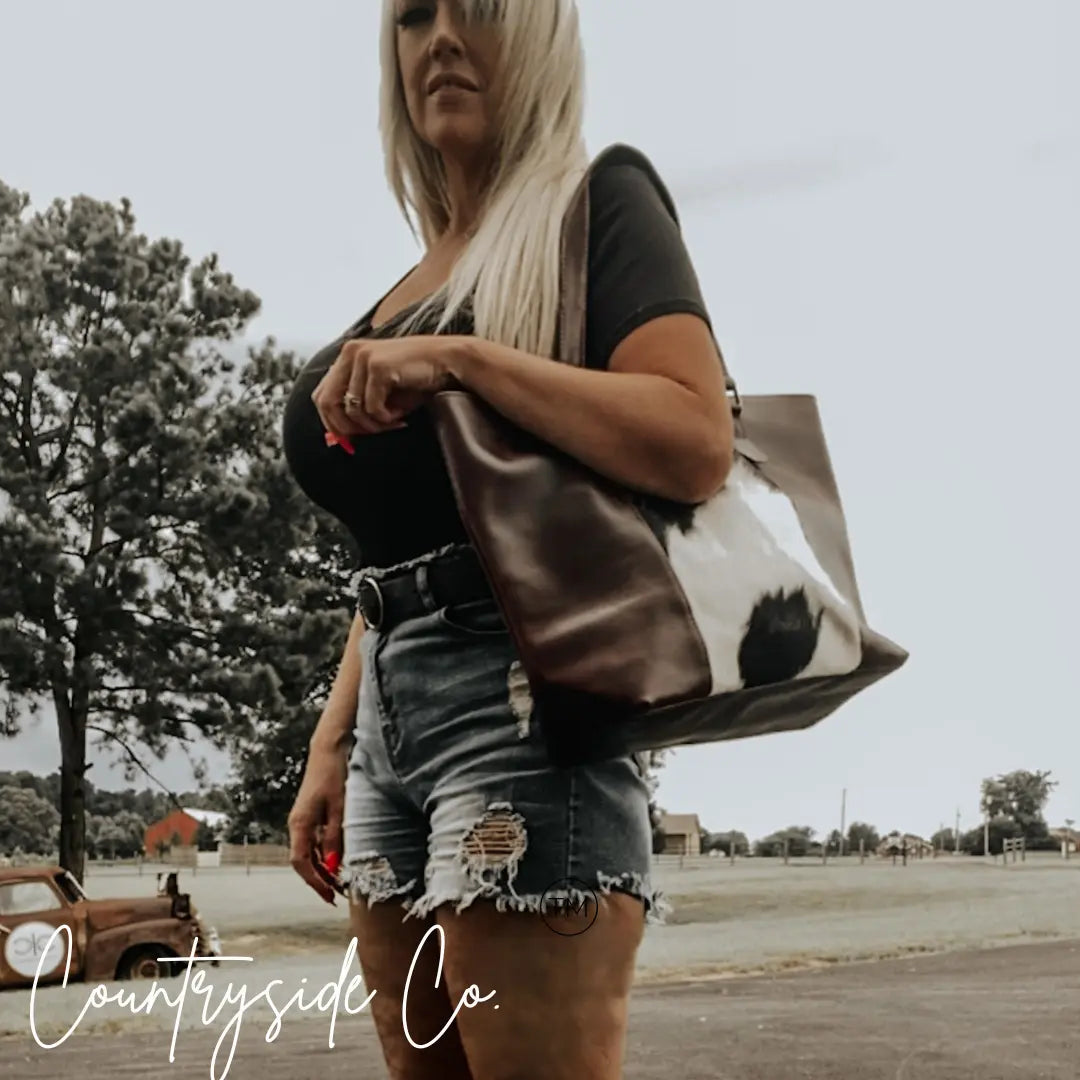 Jane Cowhide Concealed Carry Purse Countryside Co.