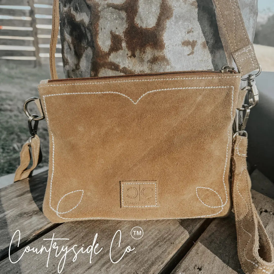 Becca Suede Leather Purse Countryside Co.