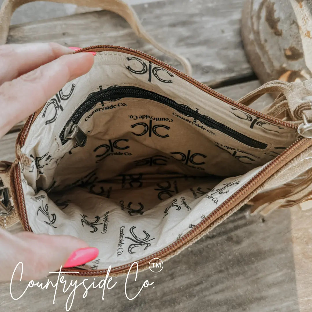 Becca Suede Leather Purse Countryside Co.