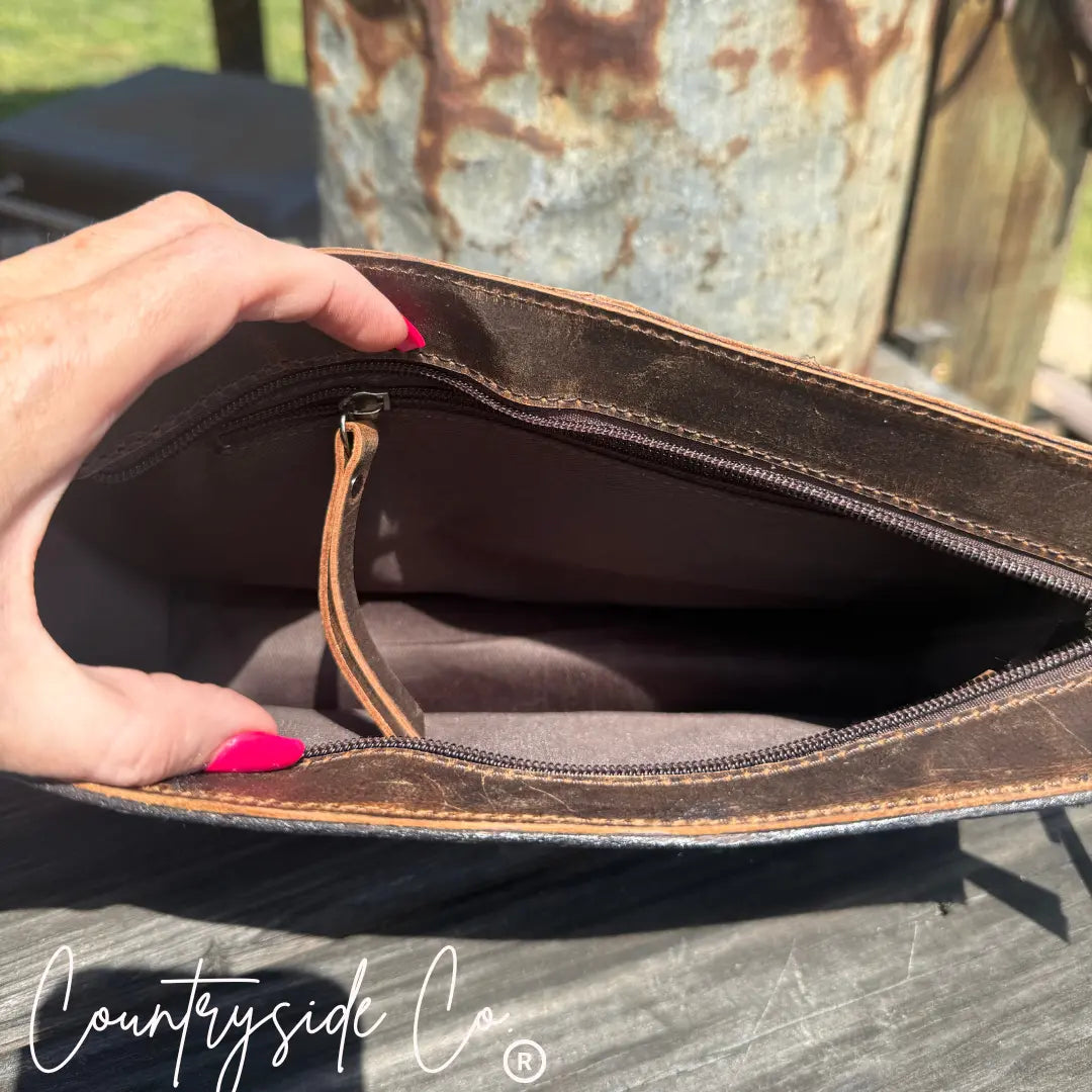 Legacy Tooled Leather Purse Countryside Co.