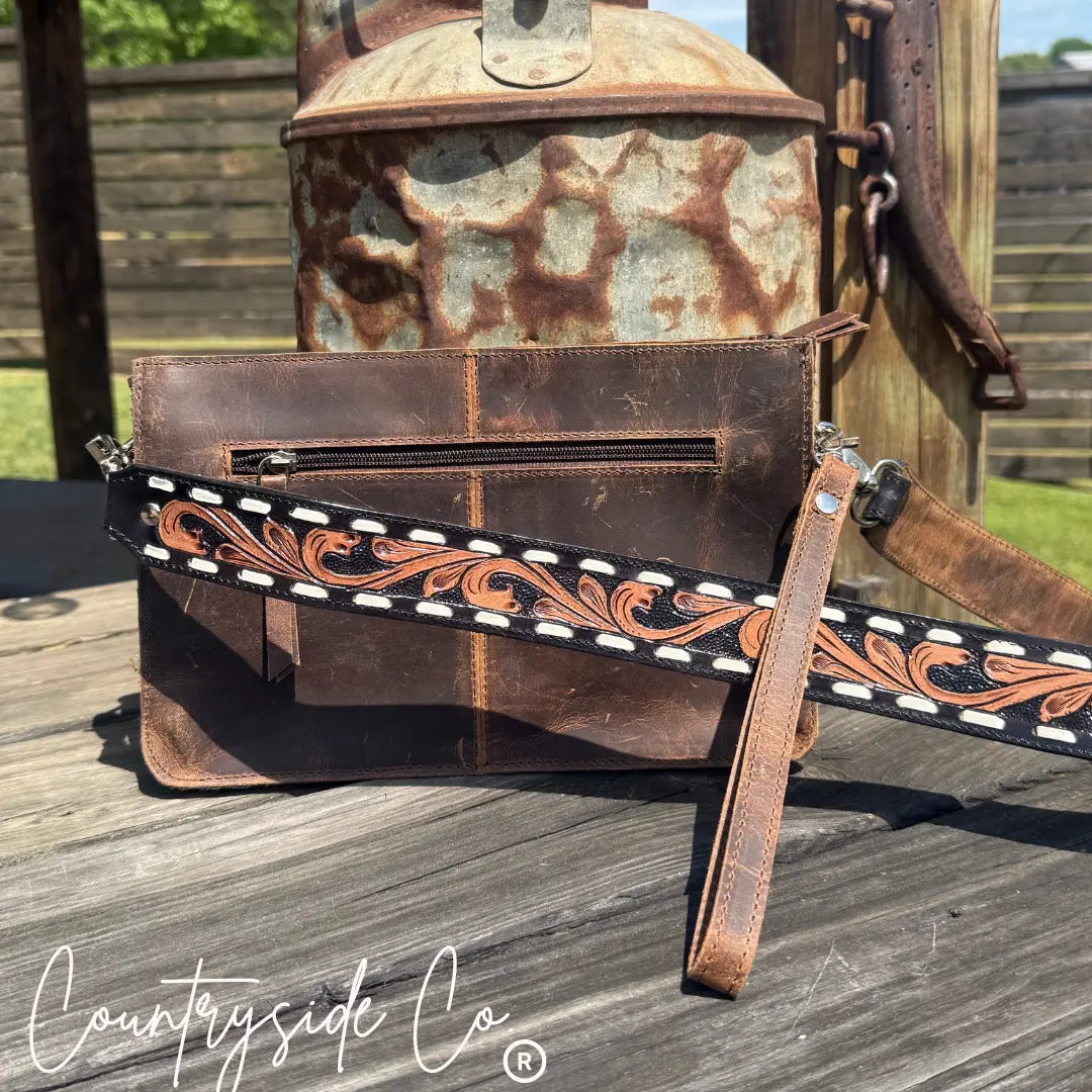 Legacy Tooled Leather Purse Countryside Co.