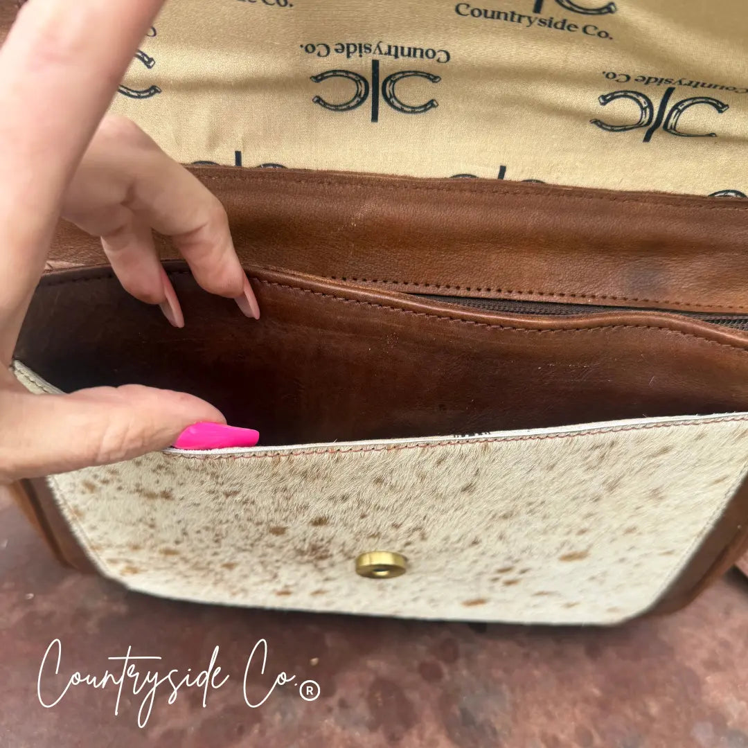 Grace Tooled Leather Purse Countryside Co.