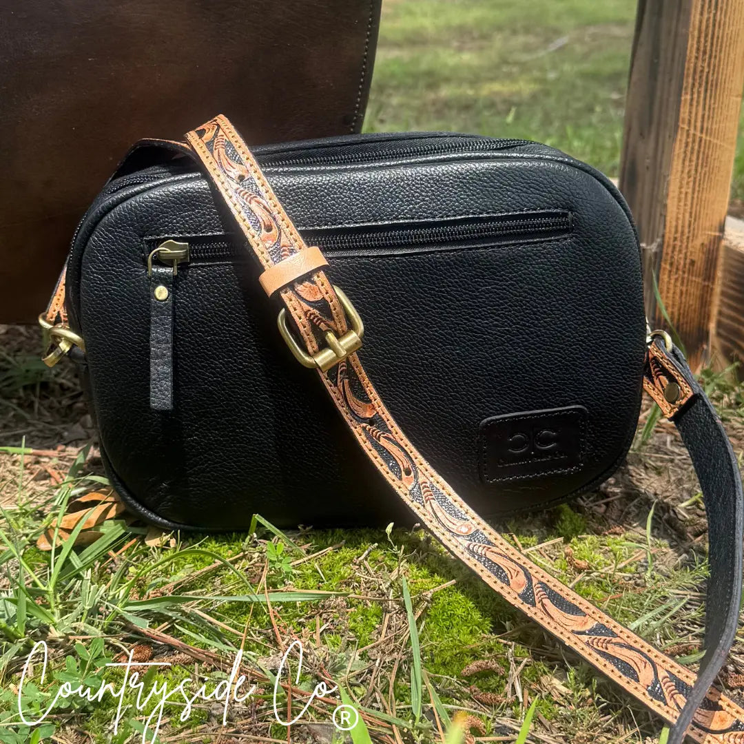 Bridle Belle Tooled Leather Handbag Countryside Co.