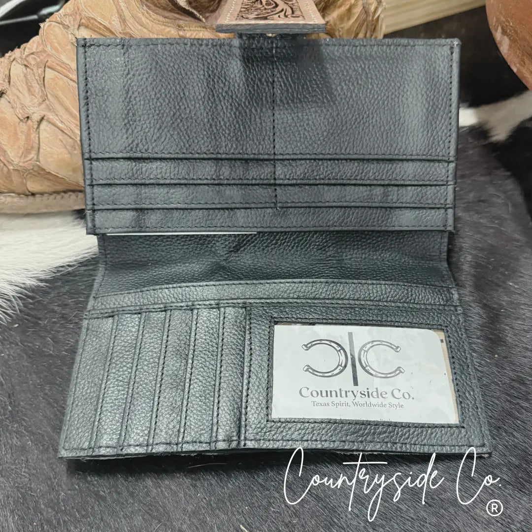 The Gambler Cowhide Wallet Countryside Co.