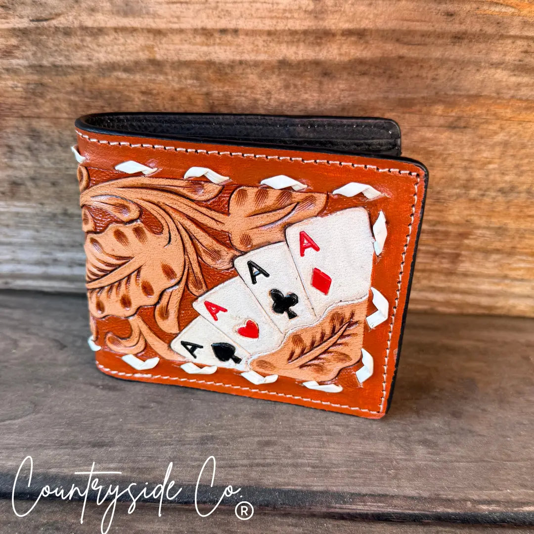 Gambler Leather Men's Wallet Countryside Co.