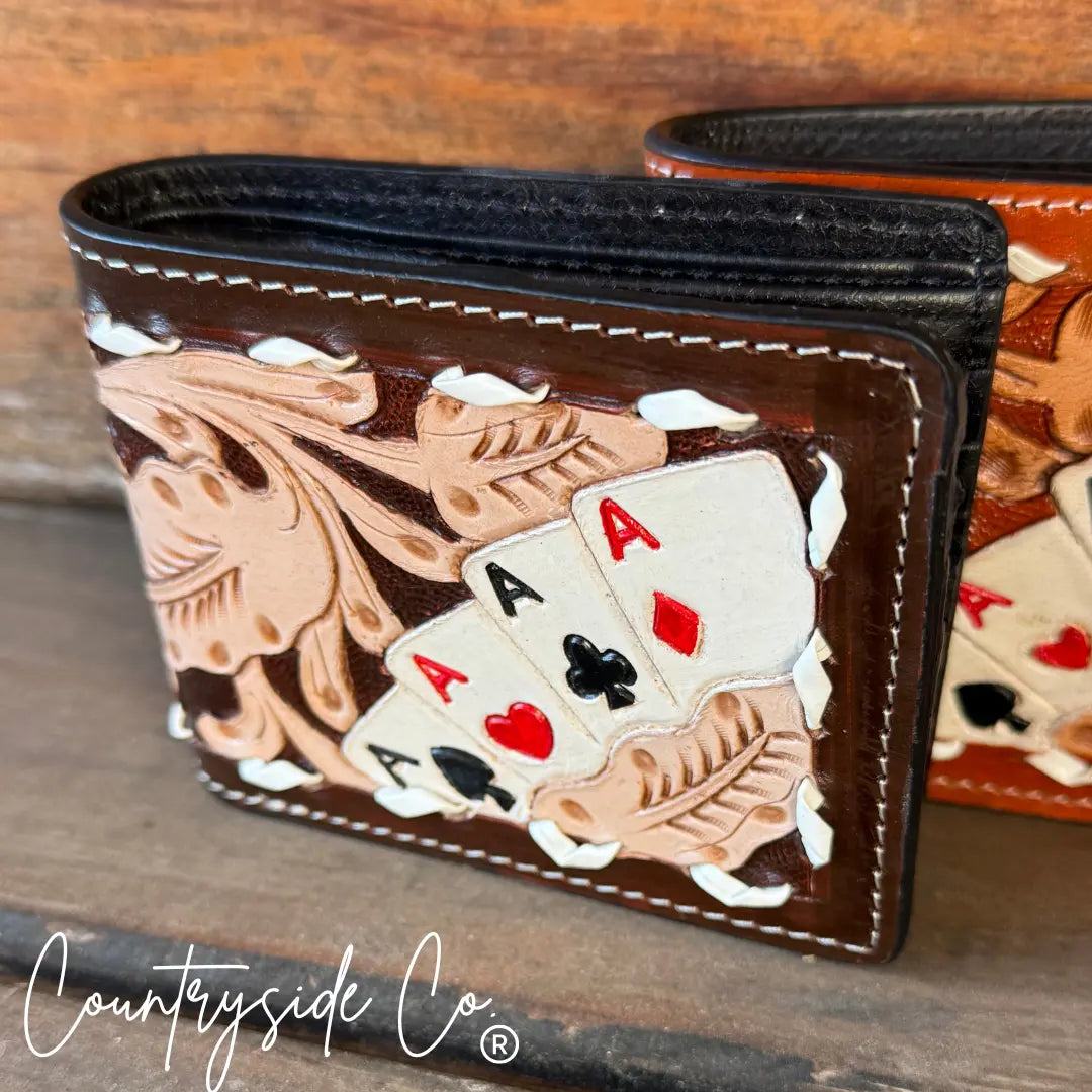 Gambler Leather Men's Wallet Countryside Co.