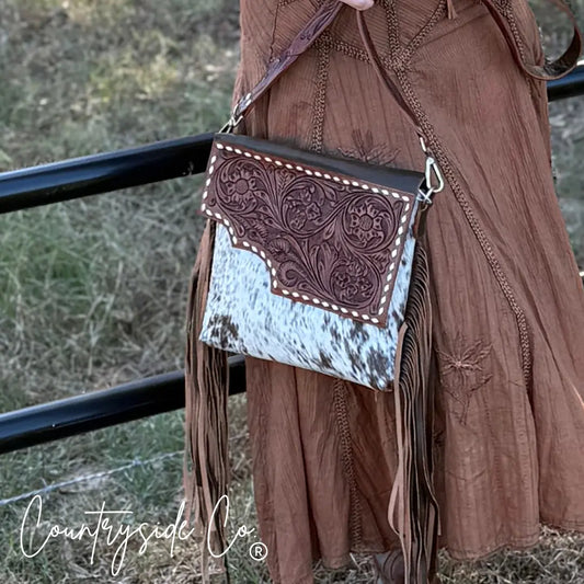 Georgia Conceal Carry Tooled Leather Purse Countryside Co.