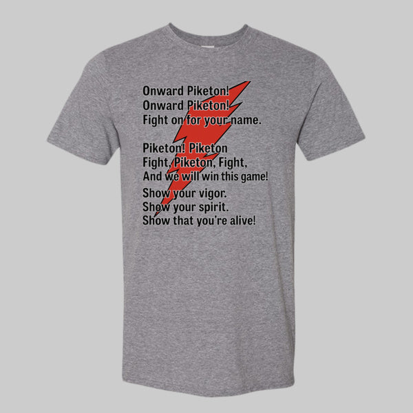 Piketon Redstreaks Fight Song T-Shirt