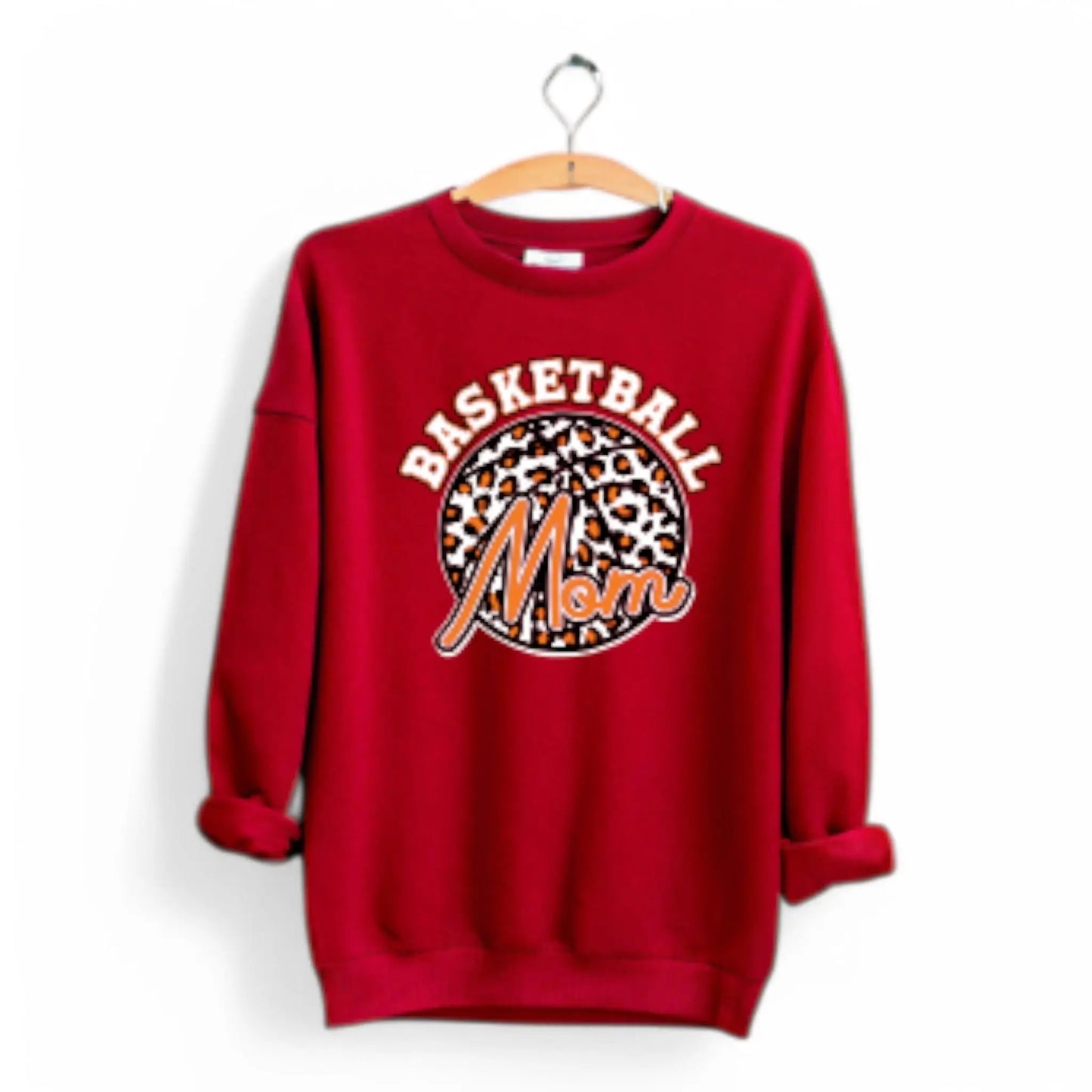 Custom Basketball Mom Sweatshirt: Personalized Game Day Apparel Handmadeohio