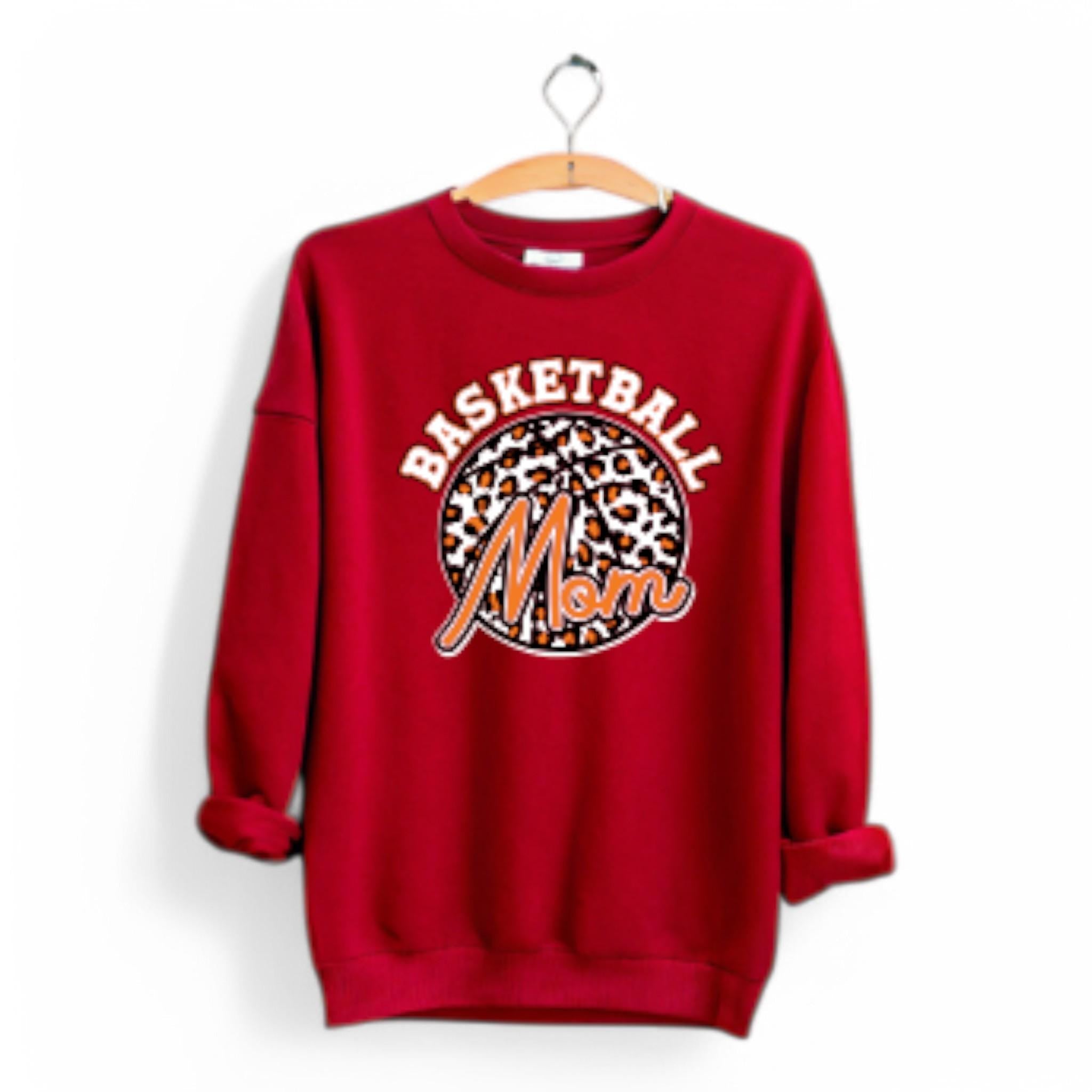Custom Basketball Mom Sweatshirt: Personalized Game Day Apparel