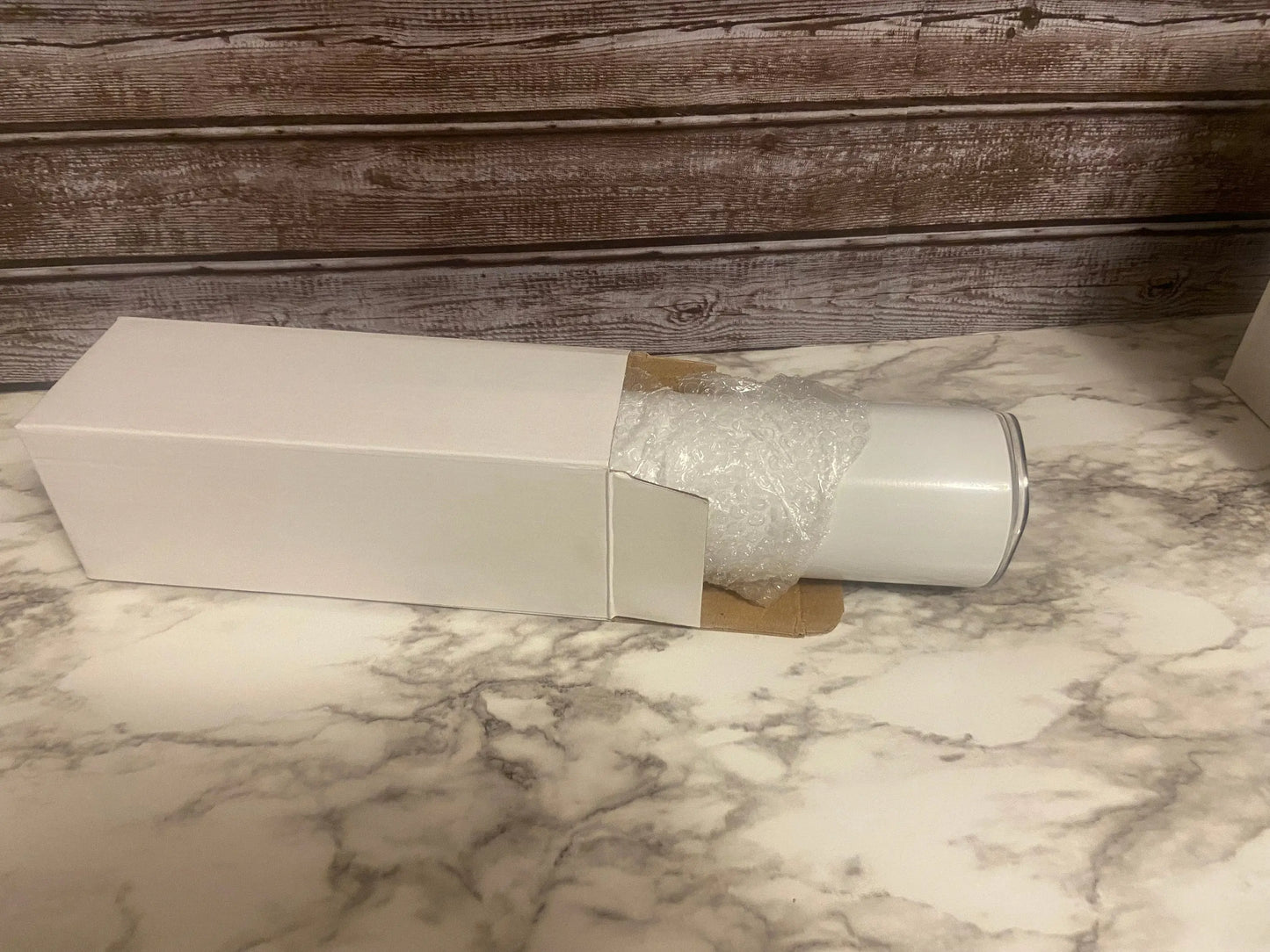 READY TO SHIP Straight no taper sublimation 20oz skinny tumbler, custom Handmadeohio