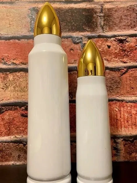Large Bullet unique style sublimation blank tumbler 1000ml Handmadeohio