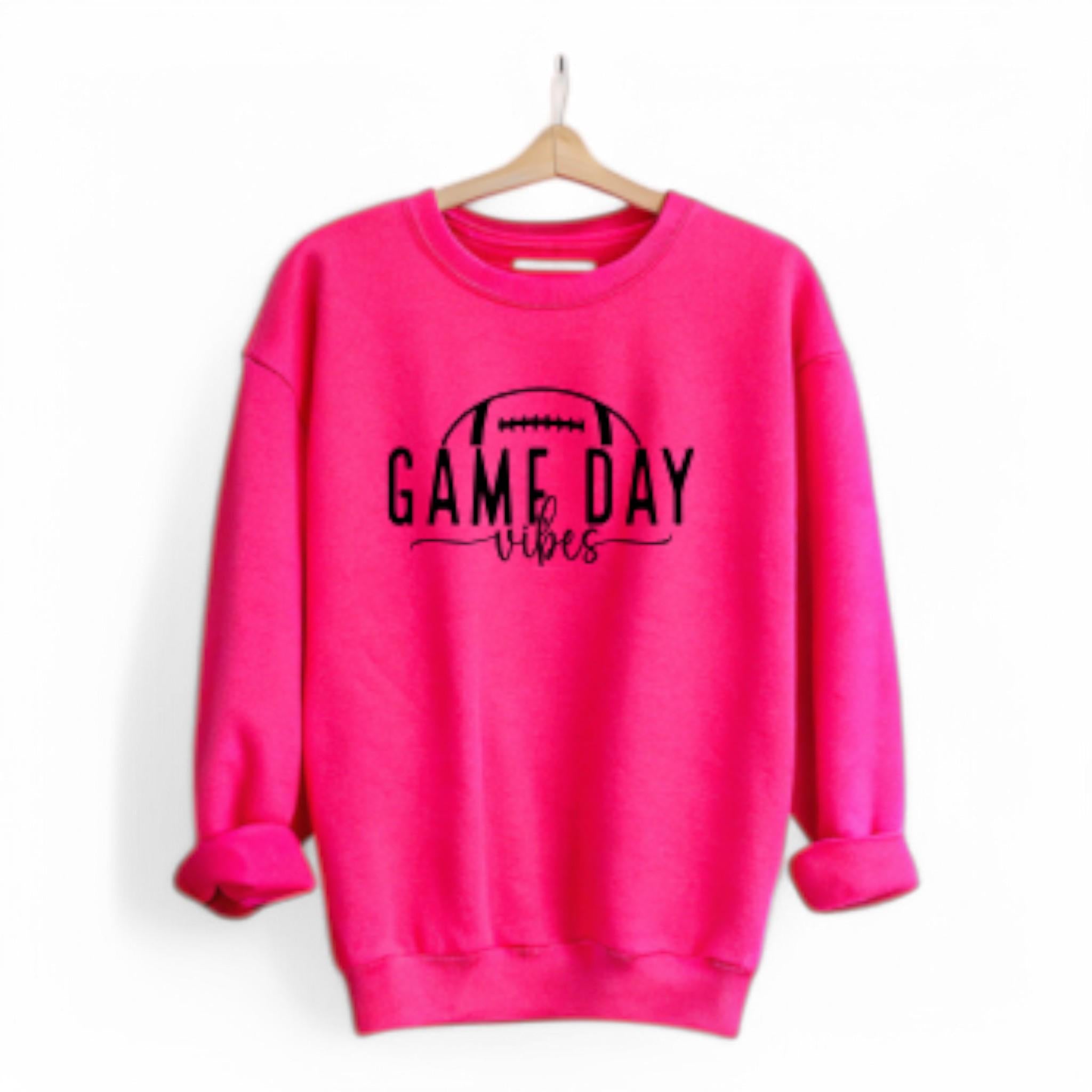 Custom Game day Mom Sweatshirt | Personalized Team Colors Hoodie | Mom Gift Sports Apparel