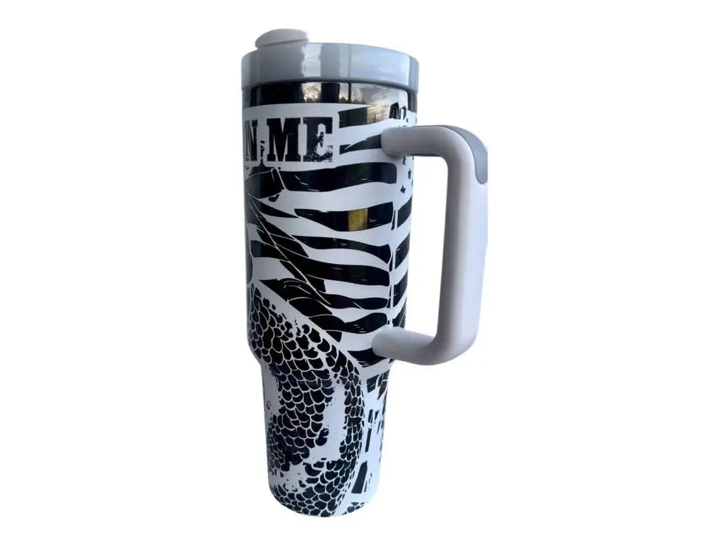 Don’t Tread On Me 40oz Patriotic Snake Tumbler Handmadeohio