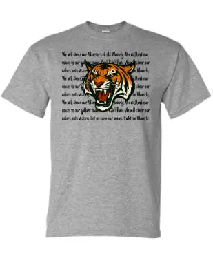 Tigers Fight Song T-Shirt Handmadeohio