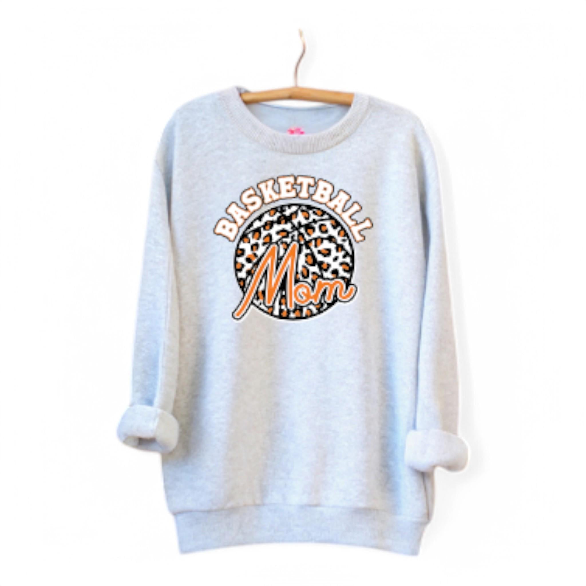 Custom Basketball Mom Sweatshirt: Personalized Game Day Apparel