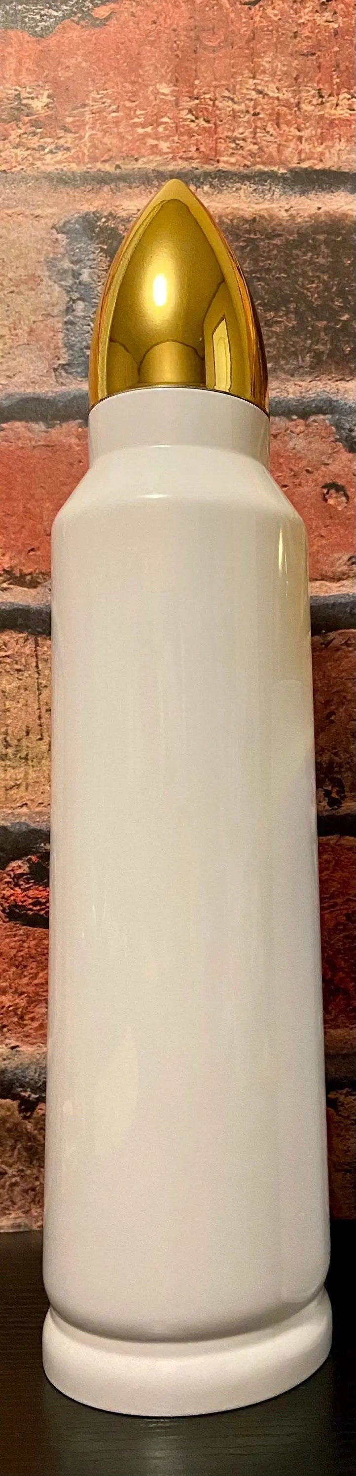 Large Bullet unique style sublimation blank tumbler 1000ml Handmadeohio