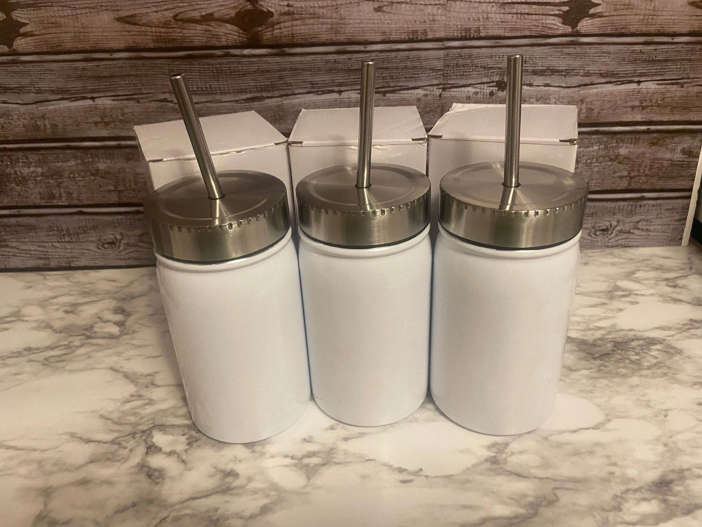 Mason jar, steel tumbler, Ready to ship, sublimation, color change, custom, RTS Handmadeohio