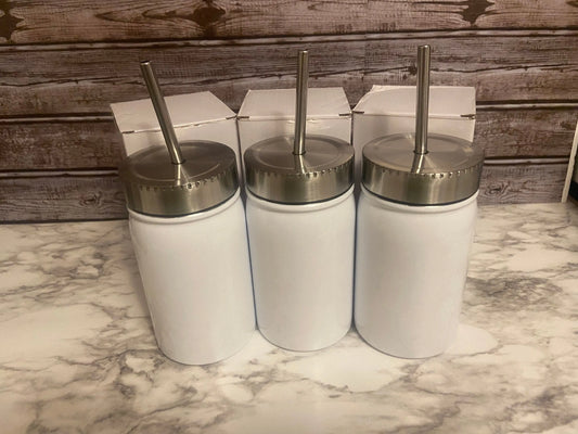 Mason jar, steel tumbler, Ready to ship, sublimation, color change, custom, RTS Handmadeohio