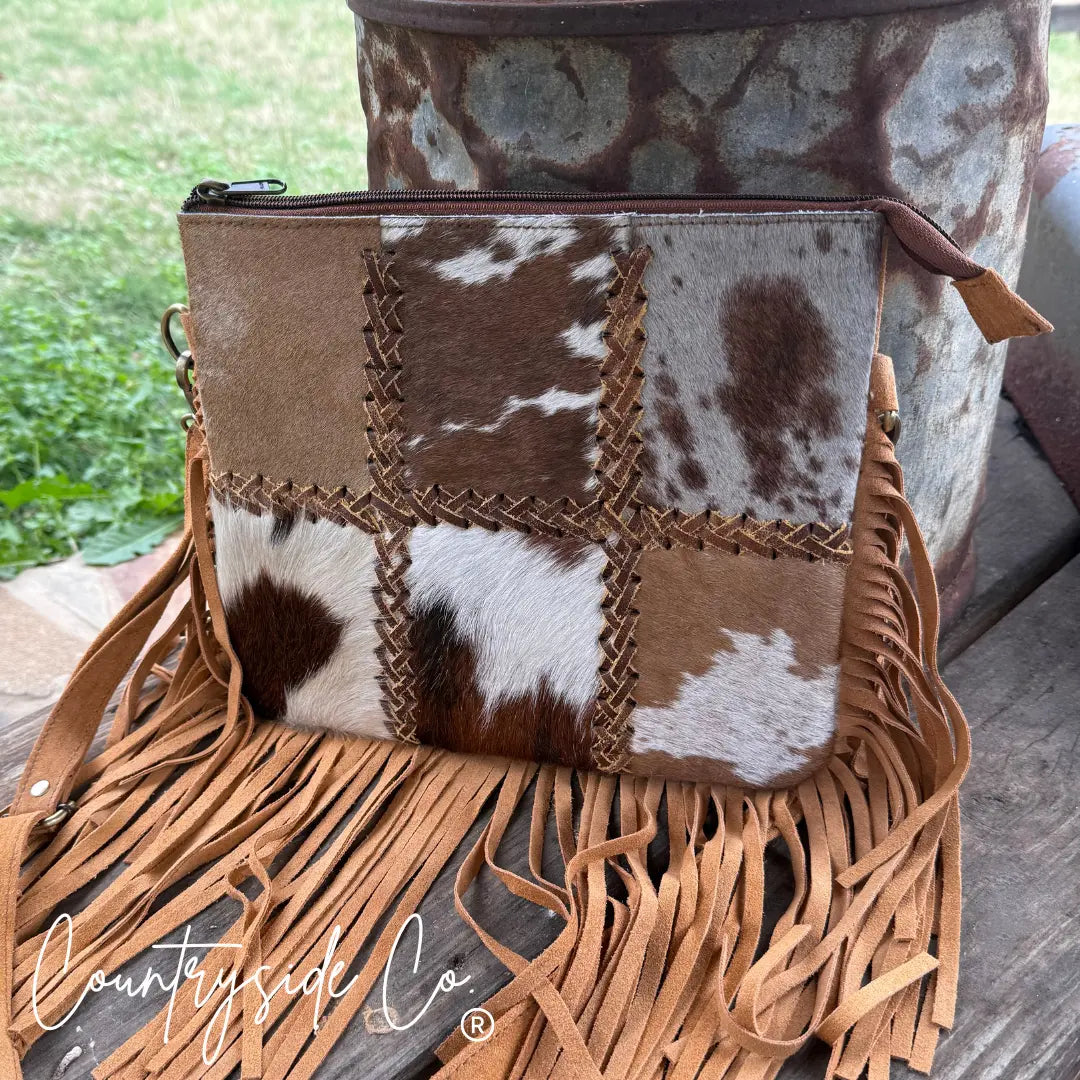 Chesney Cowhide Western Purse Countryside Co.