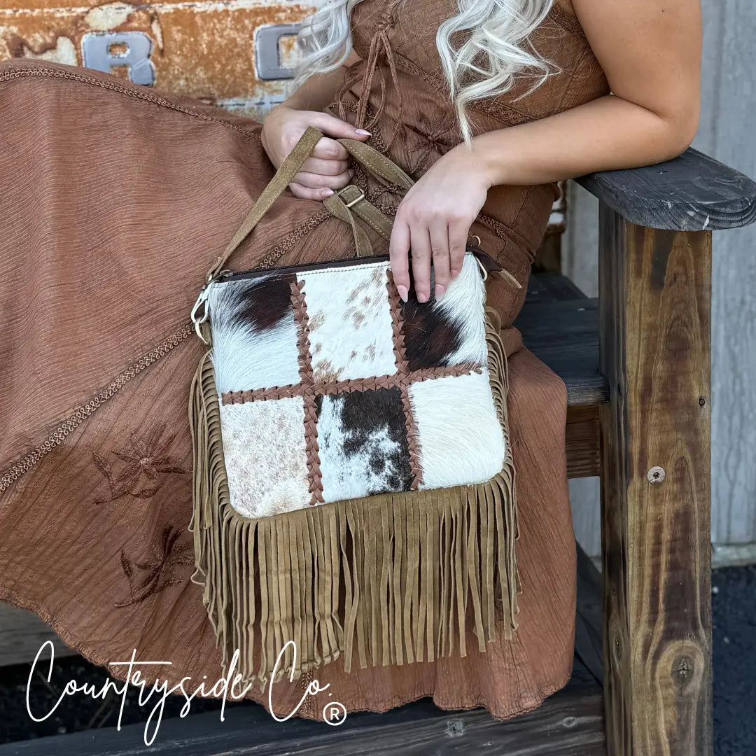Chesney Cowhide Western Purse Countryside Co.