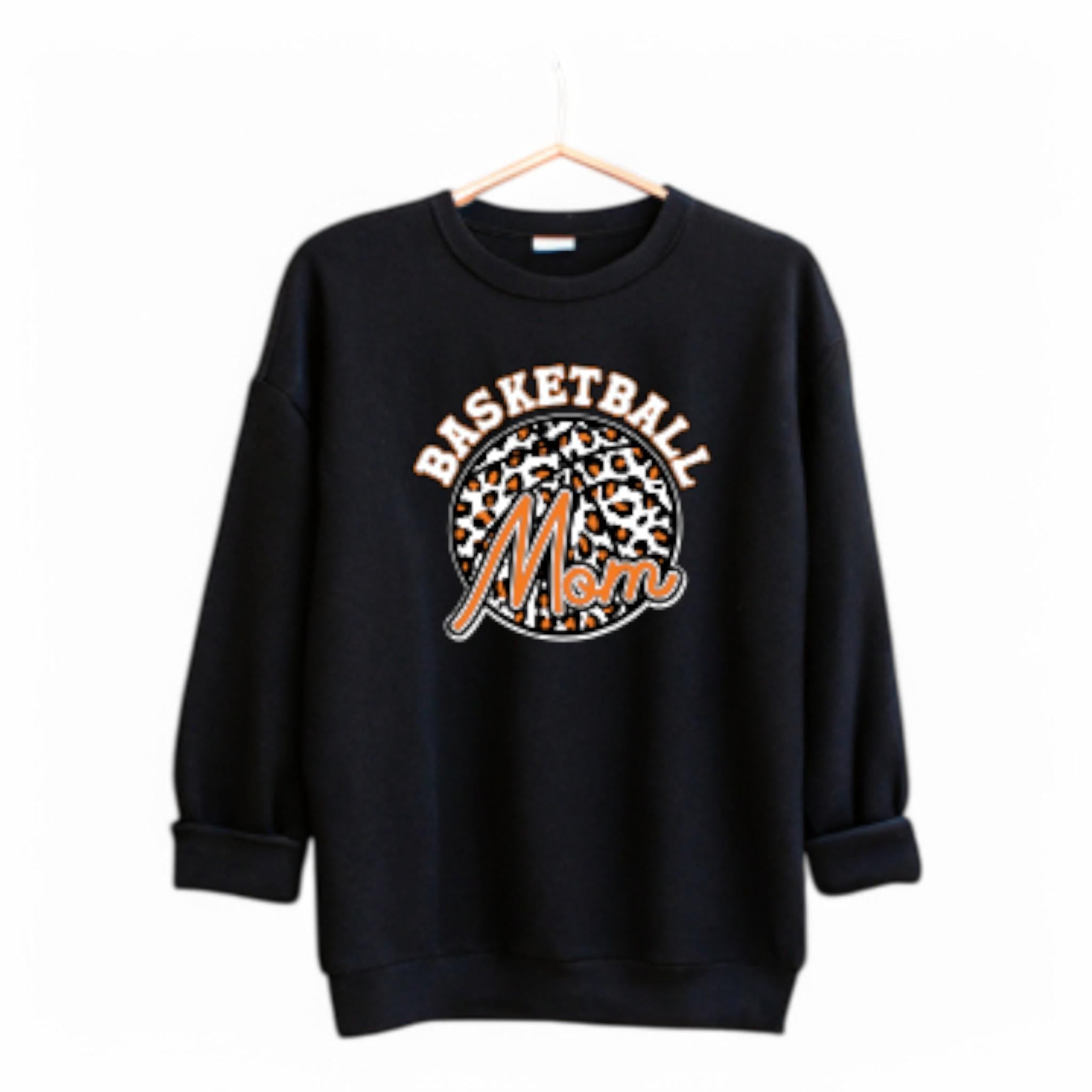 Custom Basketball Mom Sweatshirt: Personalized Game Day Apparel