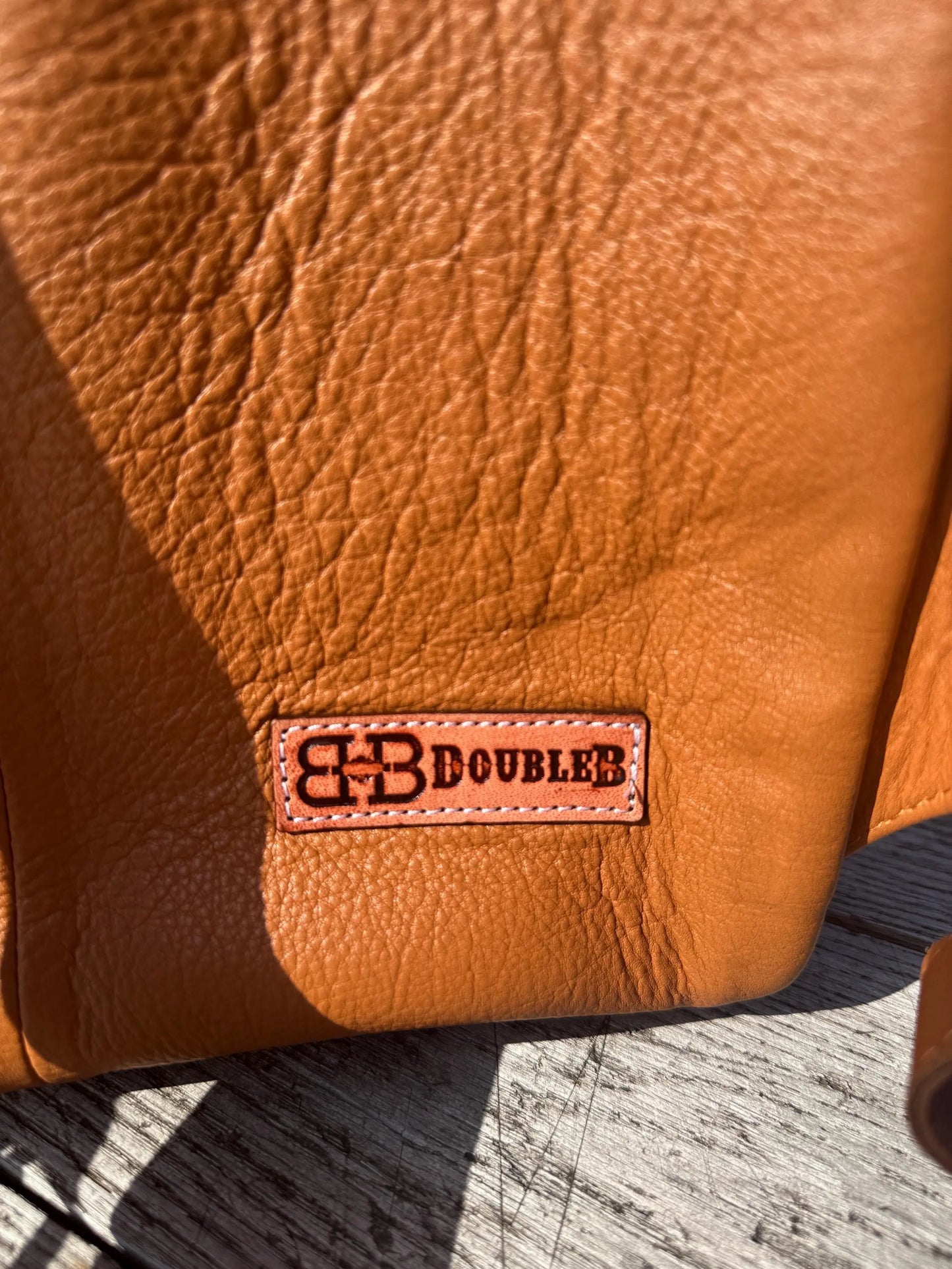 Fully Tooled Western Backpack Genuine Leather Diaper Bag Personal Item carry-on luggage by Double B Wild Rags Double B Wild Rags